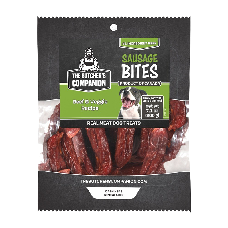 Butcher's Companion Sausage Bites - Beef & Veggies