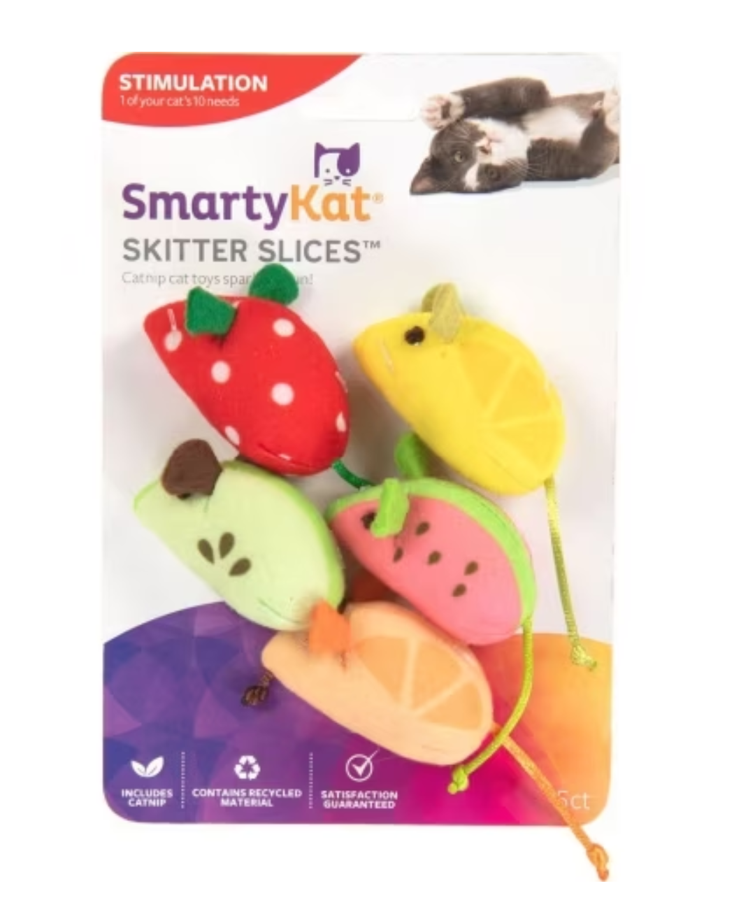 Smarty Kat Toys - Skitter Slices