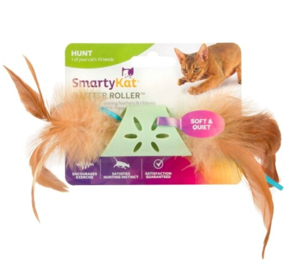 Smarty Kat Toys - Flutter Roller