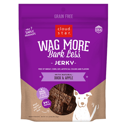 Wagmore Grain Free Jerky - Duck & Apple