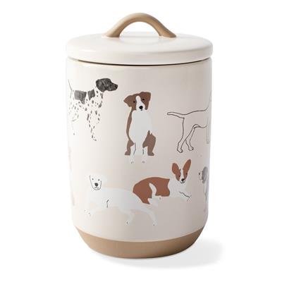 Fringe Gifts - Pencil Dogs Beveled Treat Jar