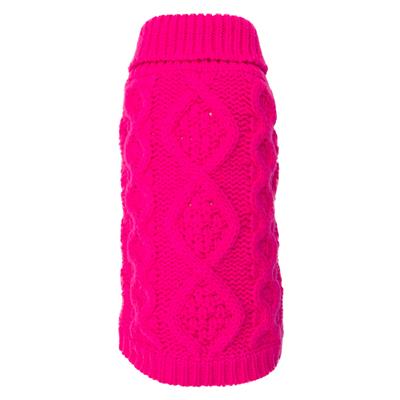 Worthy Dog Chunky Knit Turtleneck Sweater *