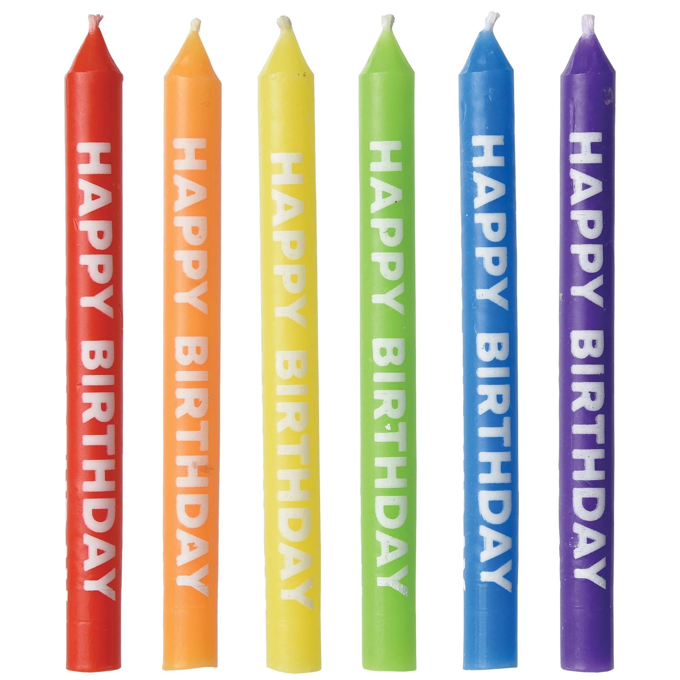 Rainbow Birthday Candles *