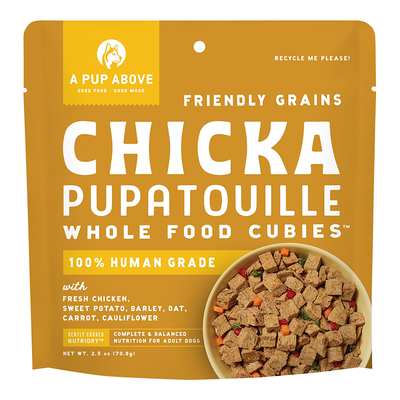 A Pup Above Cubies - Grain Friendly Chicken Pupatouille
