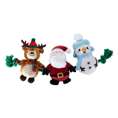 Fringe Holiday Christmas Crew Plush Dog Toy