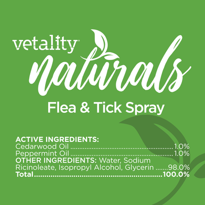 Vetality Naturals Flea/Tick Spray for Dogs *