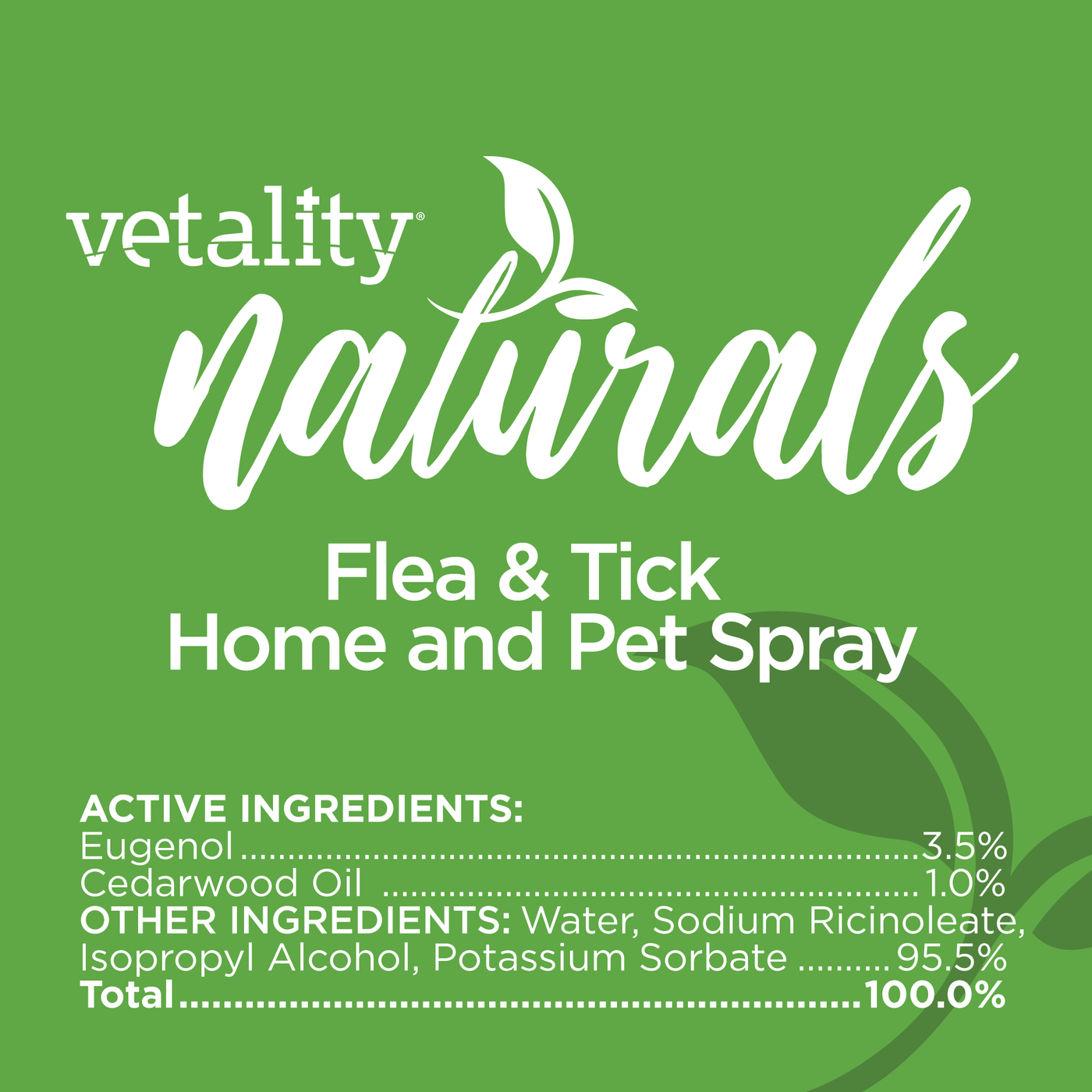 Vetality Naturals Flea/Tick Home & Pet Spray *