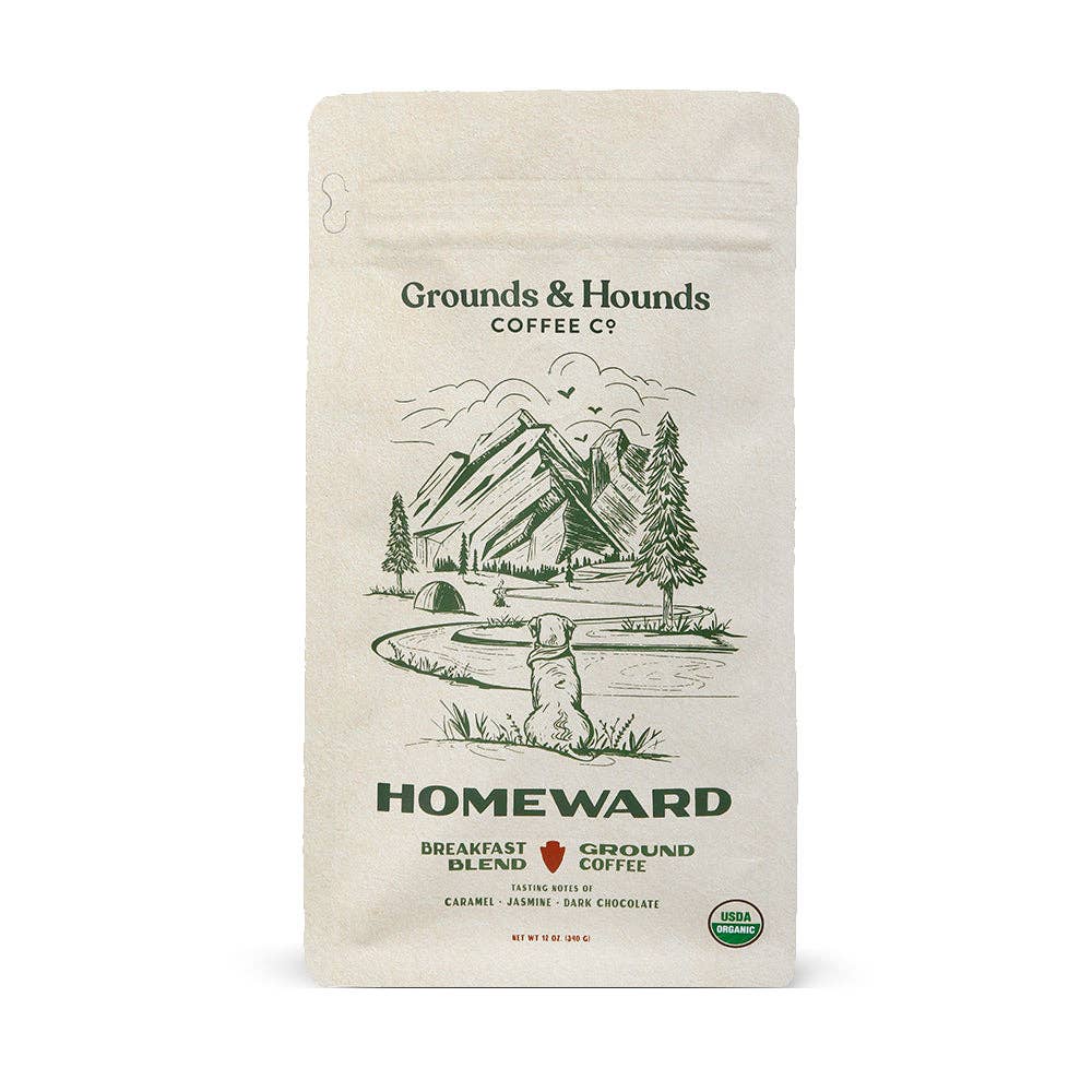 Grounds & Hounds Coffee Co. - Homeward Breakfast Blend