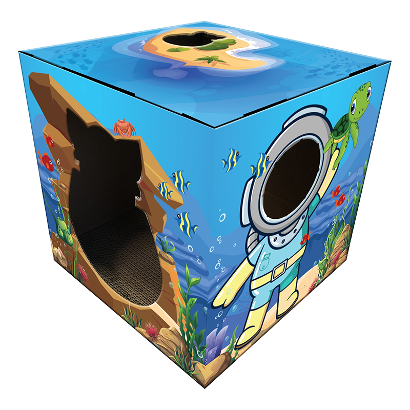Doyen Cat Fun Box - Ocean