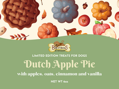 3/$20 Dog Treats Fall 2025 - Dutch Apple Pie