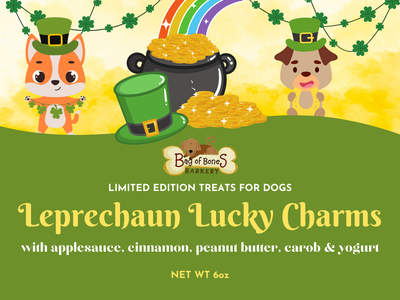 3/$20 Dog Treats Winter 2025 - Leprechaun Lucky Charms