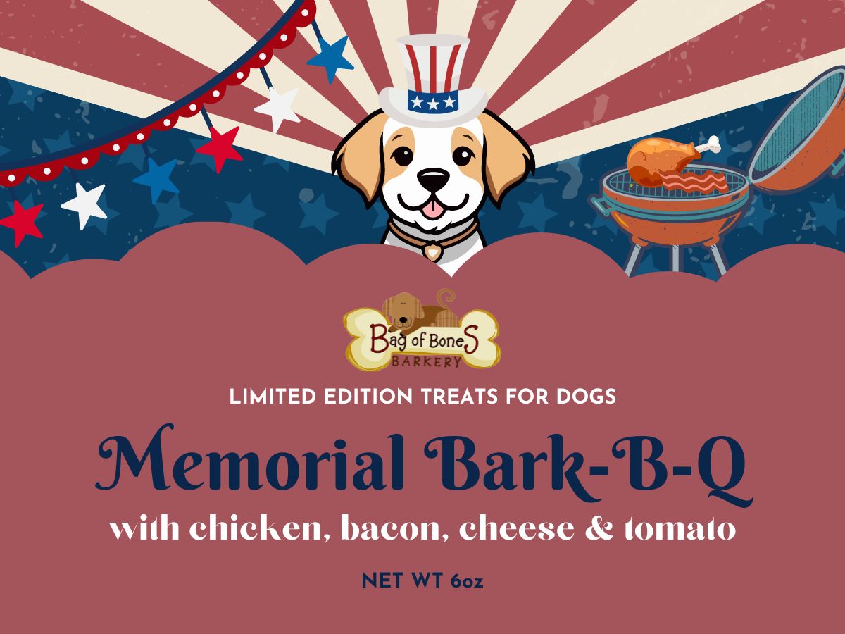 3/$20 Dog Treats Spring 2024 - Memorial Bark-B-Q