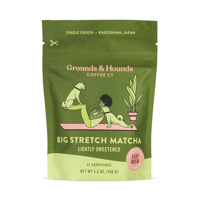 Grounds & Hounds Coffee Co. - Big Stretch™ Cafe Style Matcha