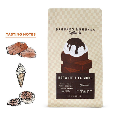 Grounds & Hounds Coffee Co. - Brownie a la Mode Coffee