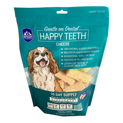 Himalayan 30-Day Dental Dog Treats - Cheese