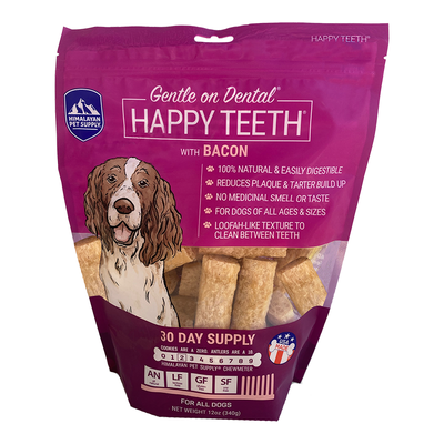 Himalayan 30-Day Dental Dog Treats - Bacon