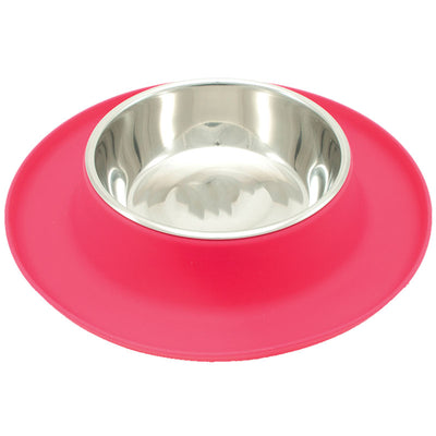 Messy Mutts Cat Feeder Single Silicone *