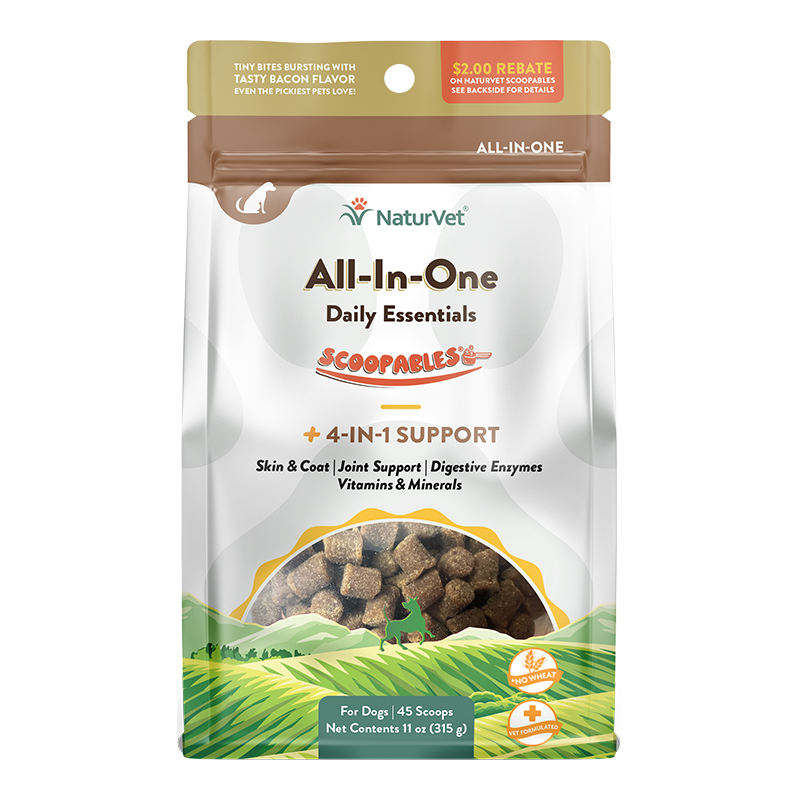 NaturVet Scoopables Dog Supplements - All in One
