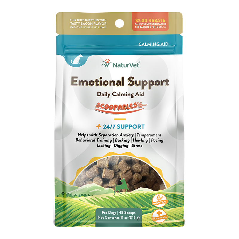 NaturVet Scoopables Dog Supplements - Emotional Support