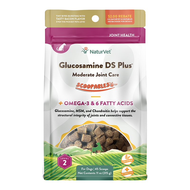 NaturVet Scoopables Dog Supplements - Glucosamine DS Plus