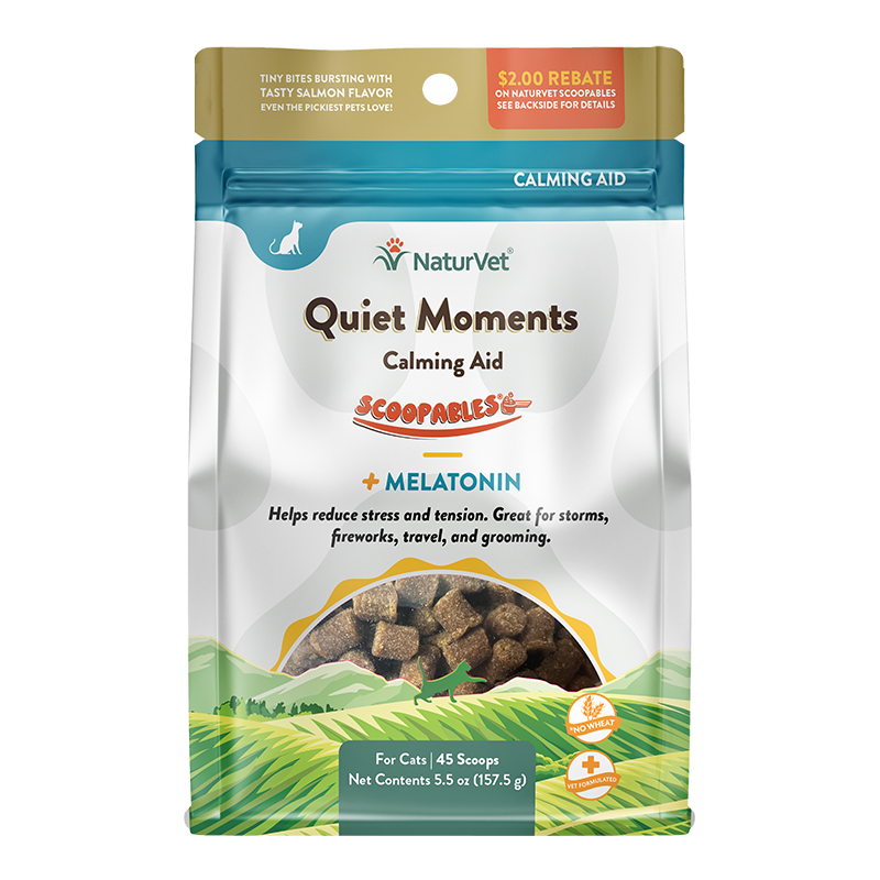 NaturVet Scoopables Cat Supplements - Quiet Moments Calming
