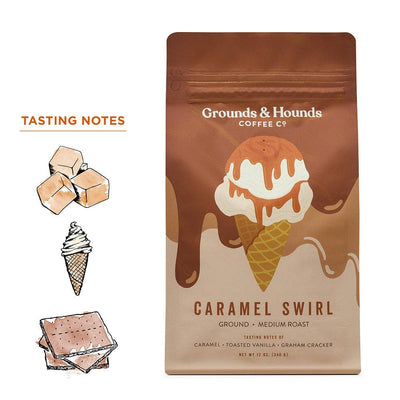 Grounds & Hounds Coffee Co. - Caramel Swirl Coffee