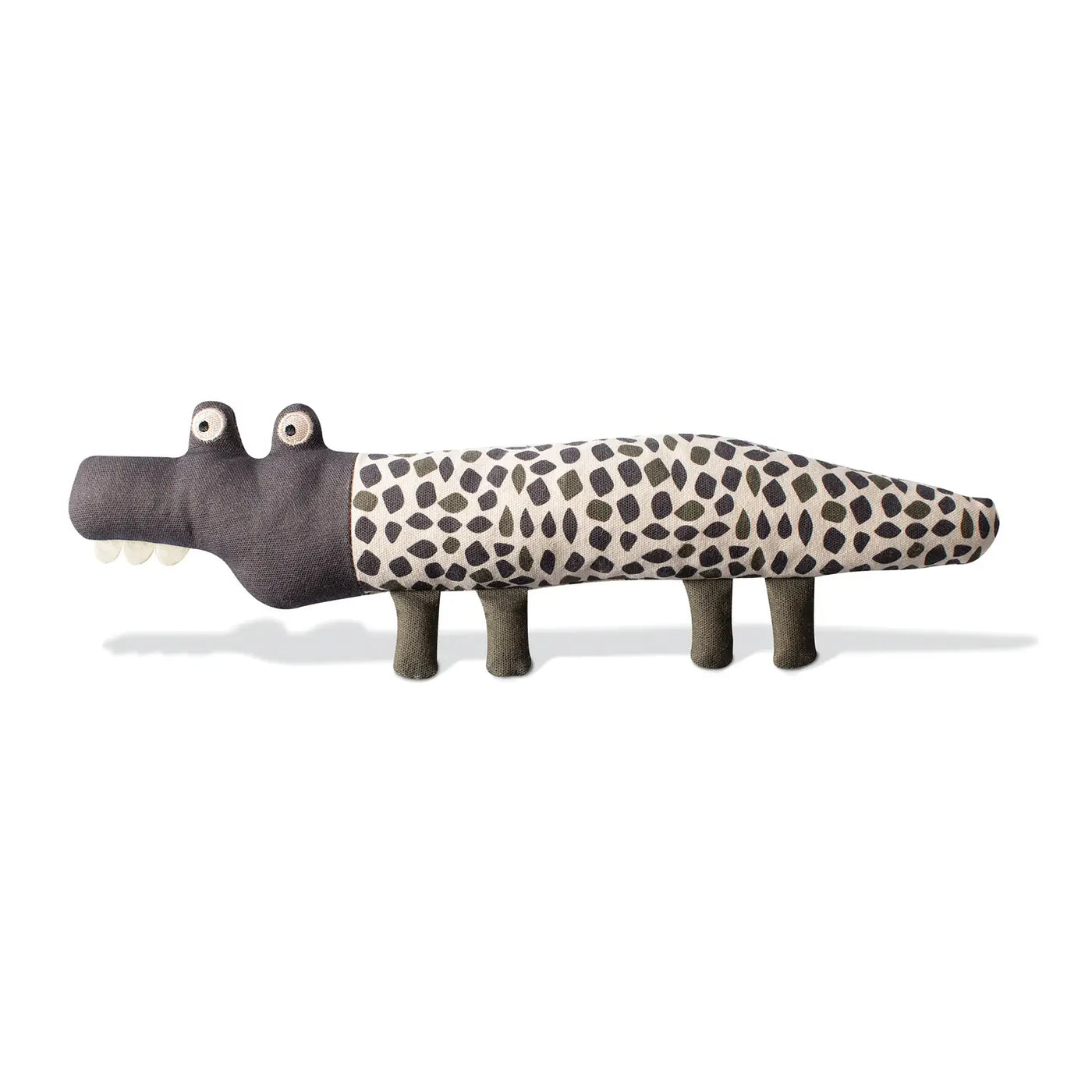 Fringe Canvas Dog Toy - Croc My World