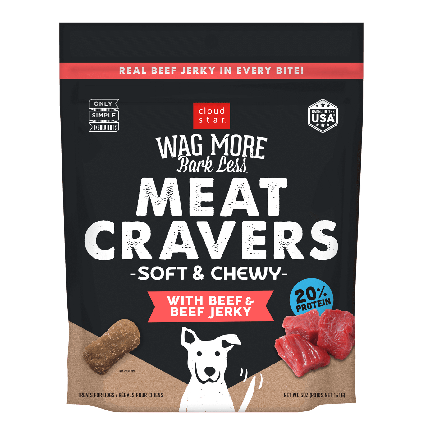 Wagmore Soft n' Chewy Meat Craver Beef