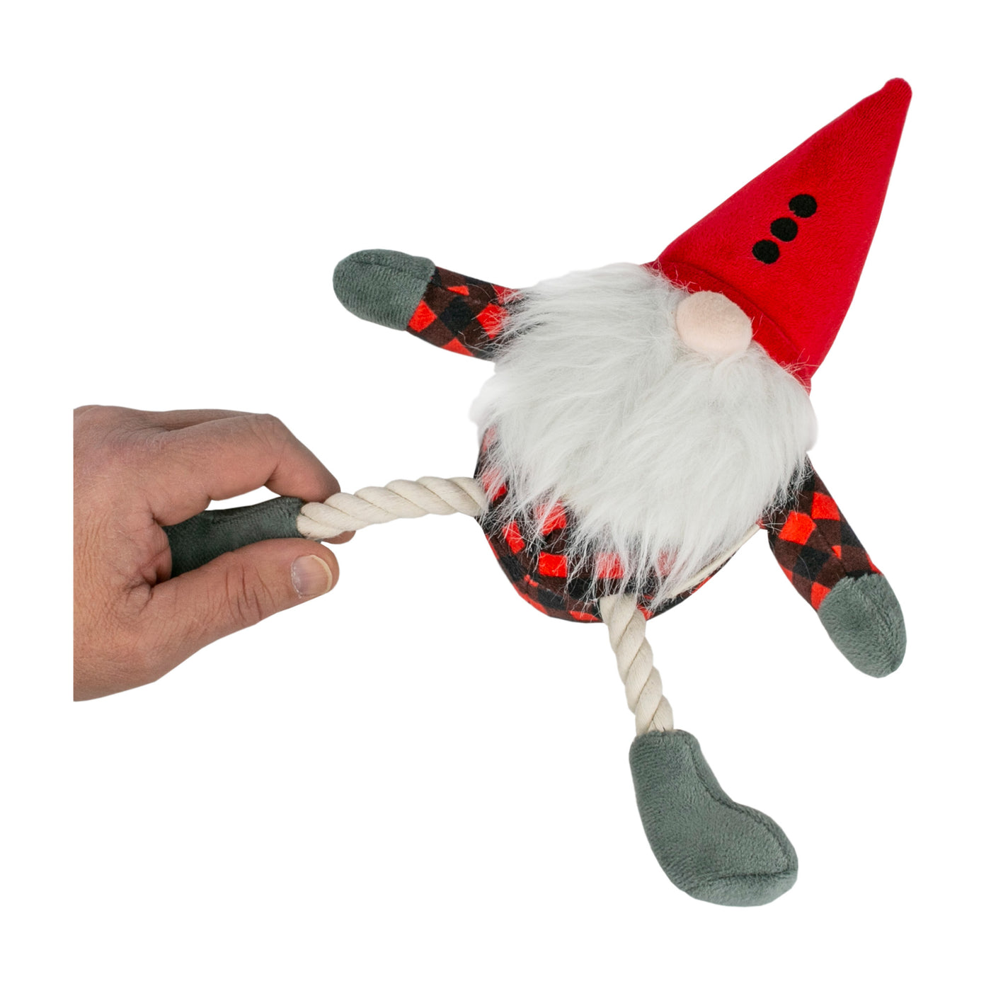 Tall Tails Tug Rope Gnome Toy