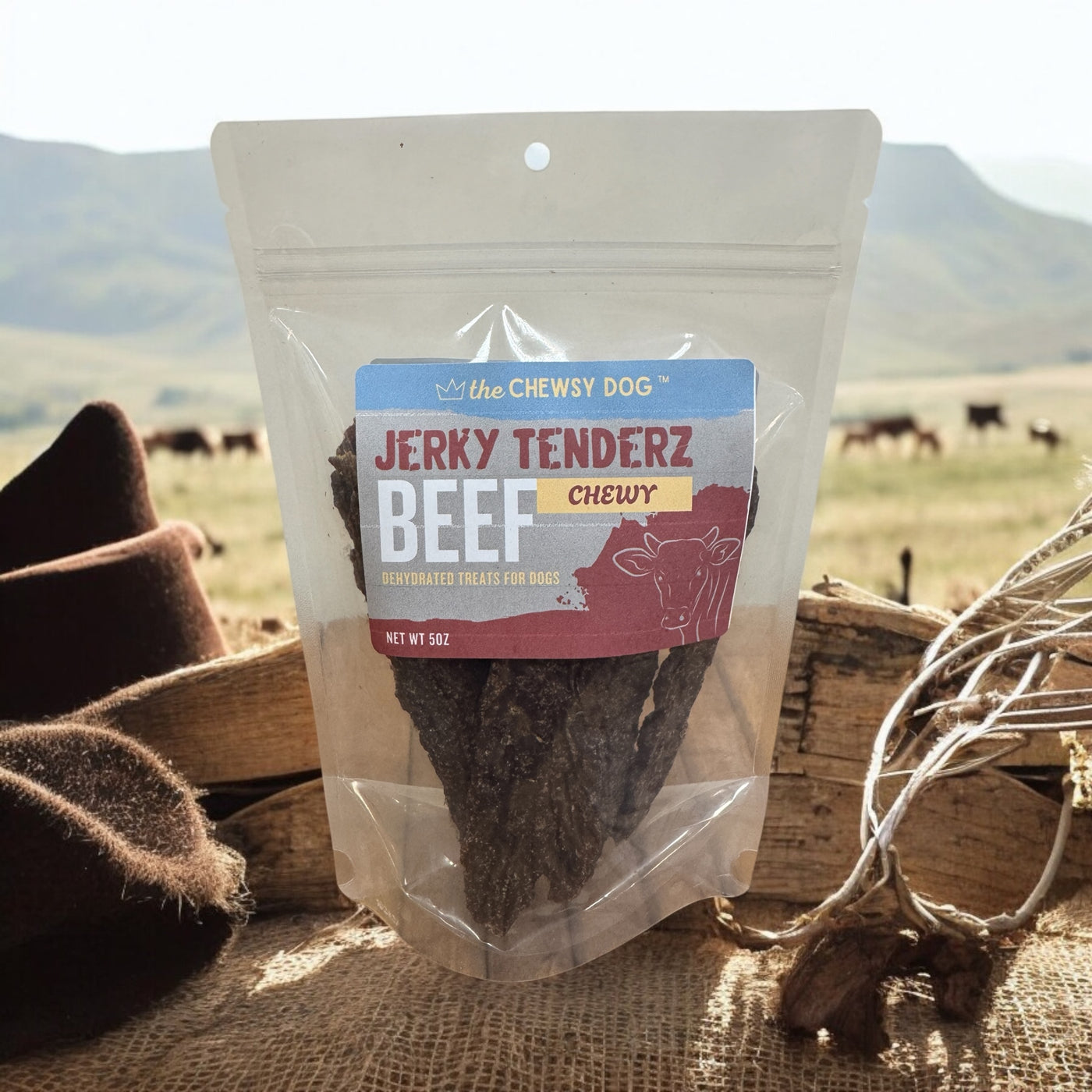 The Chewsy Dog Chewy Jerky Tenderz - Beef