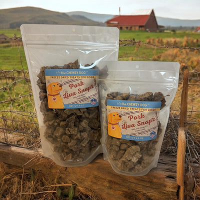 The Chewsy Dog Freeze Dried - Pork Liva Snapz