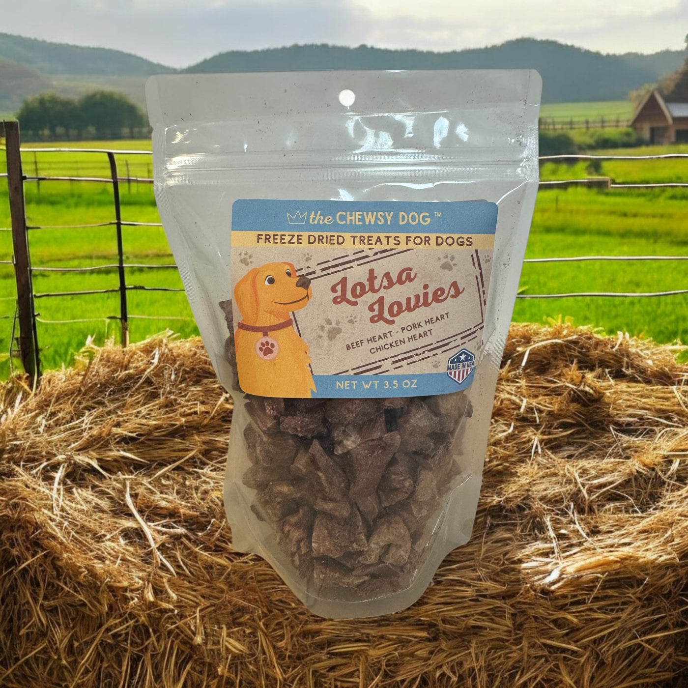The Chewsy Dog Freeze Dried - Lotsa Lovies