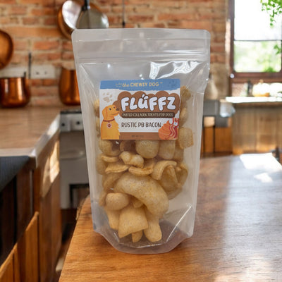 The Chewsy Dog Fluffz - Rustic PB Bacon