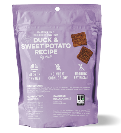 The Chewsy Dog Prime Cutz - Duck & Sweet Potato Jerky Bars