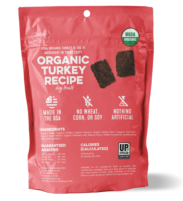 The Chewsy Dog Prime Cutz - Organic Turkey Jerky Bars