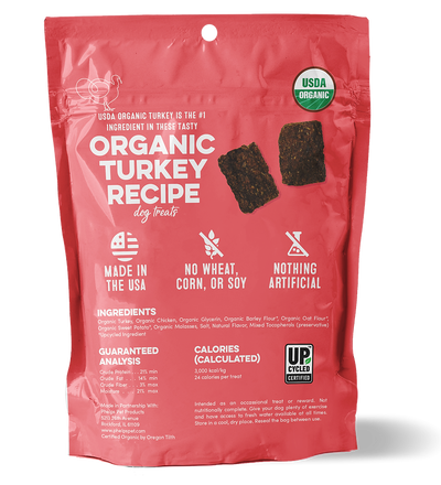 The Chewsy Dog Prime Cutz - Organic Turkey Jerky Bars