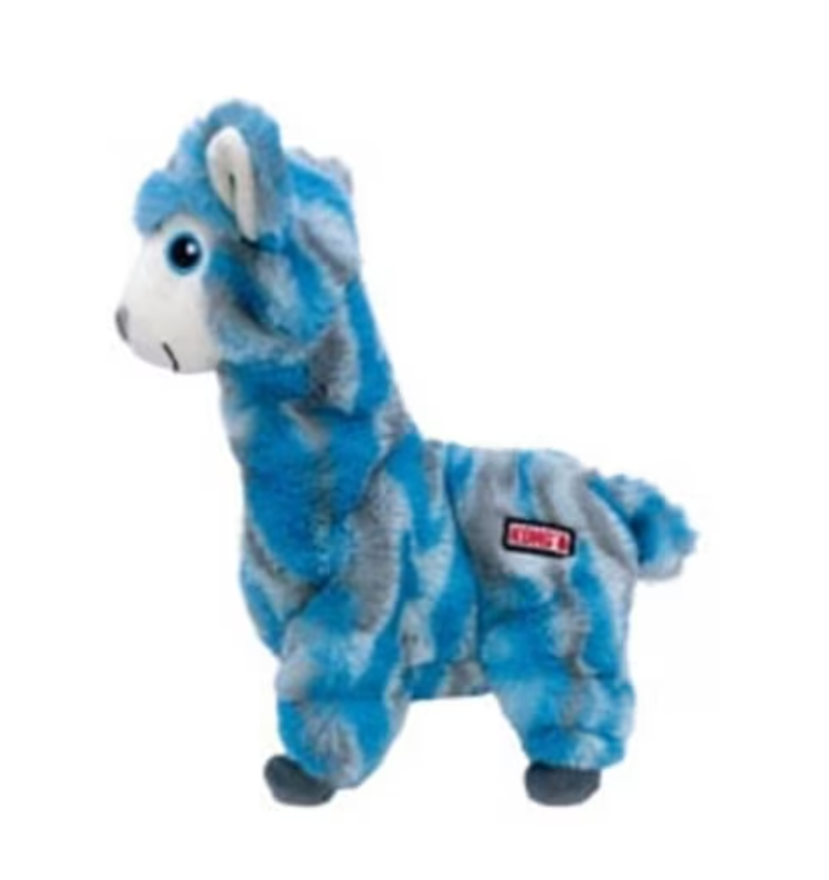 Kong Low Stuff Stripes Dog Toy - Llama