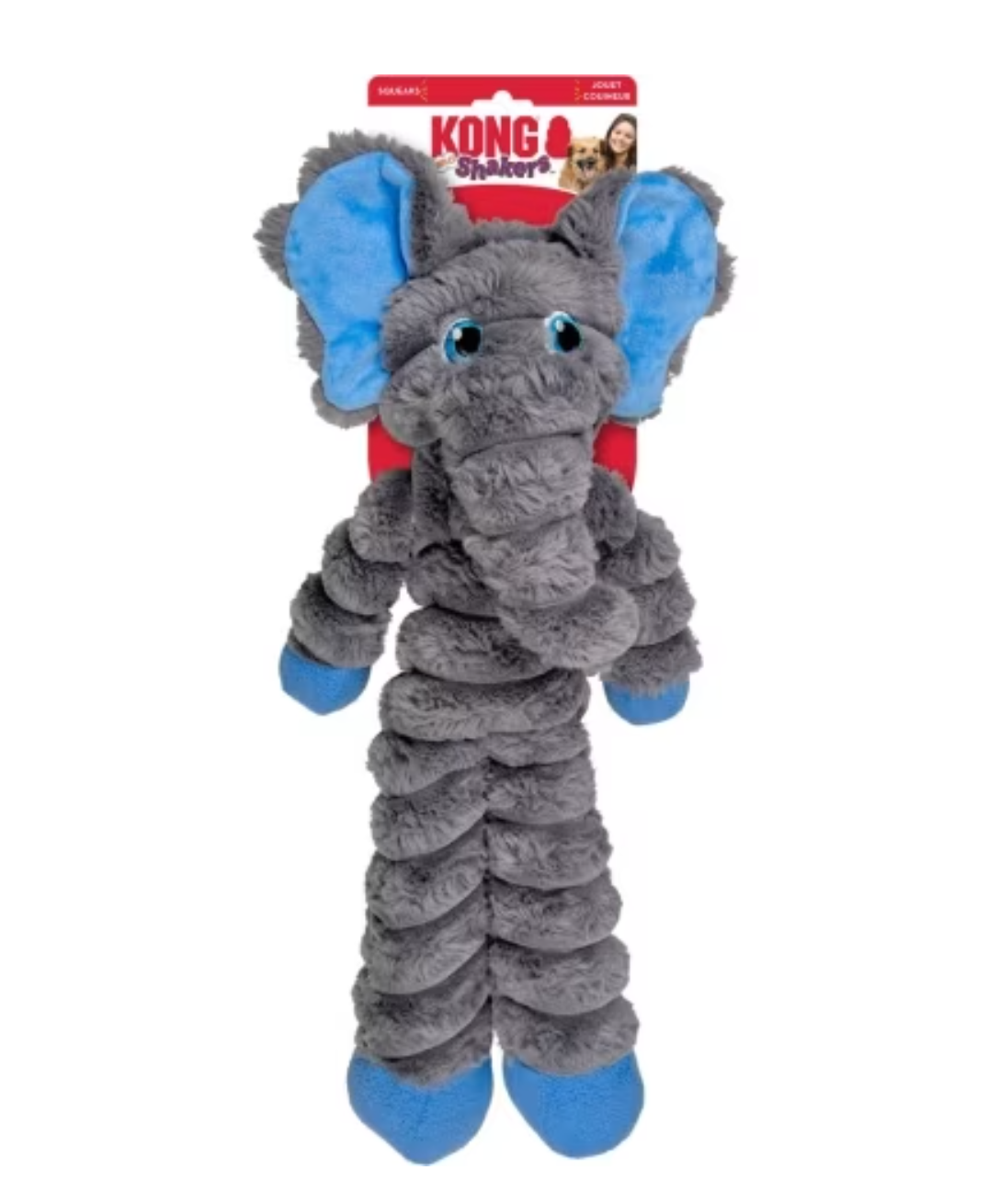 Kong Dog Shakers Crumple Elephant