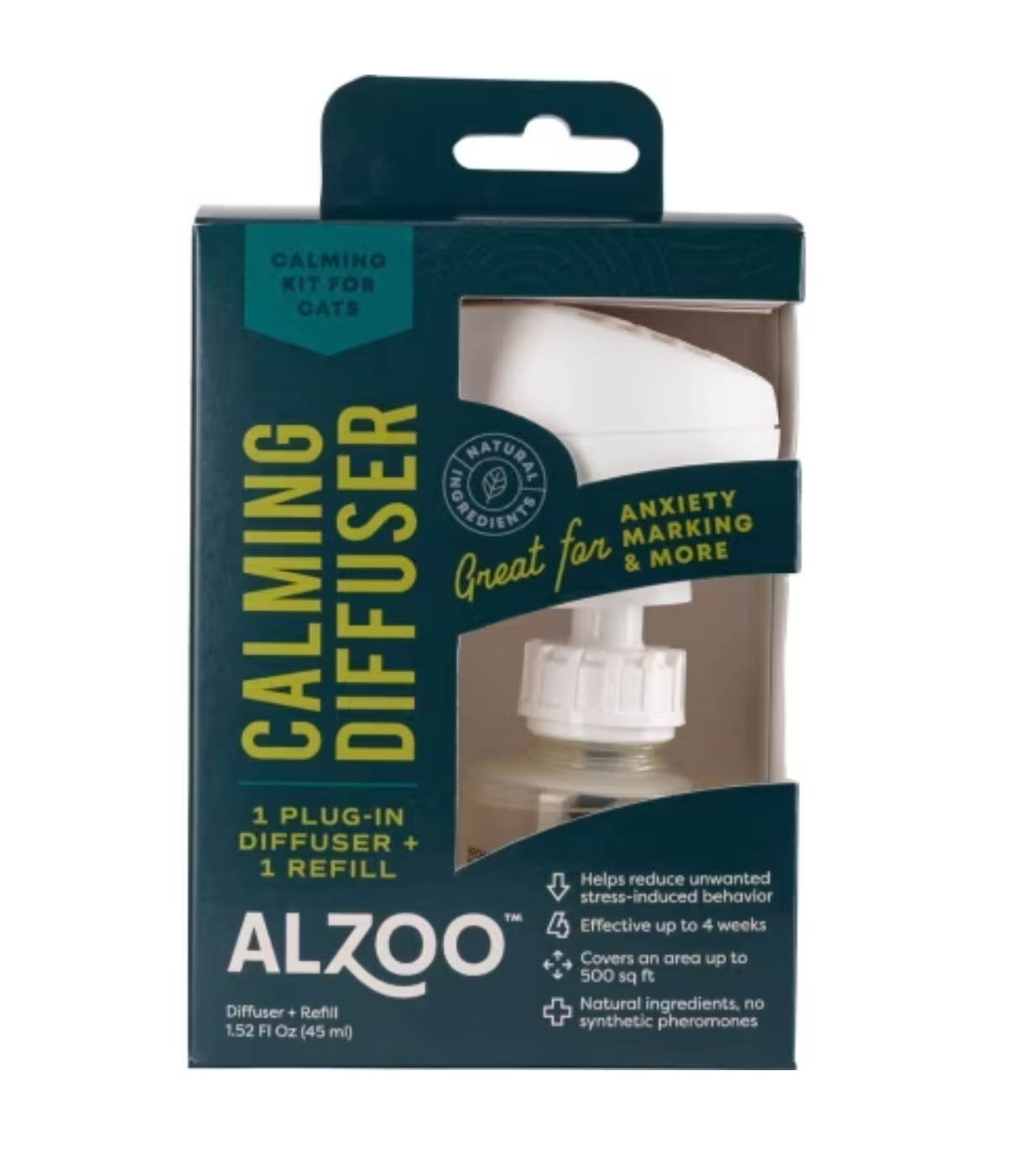 Alzoo Plant Based Calming Diffuser for Cats