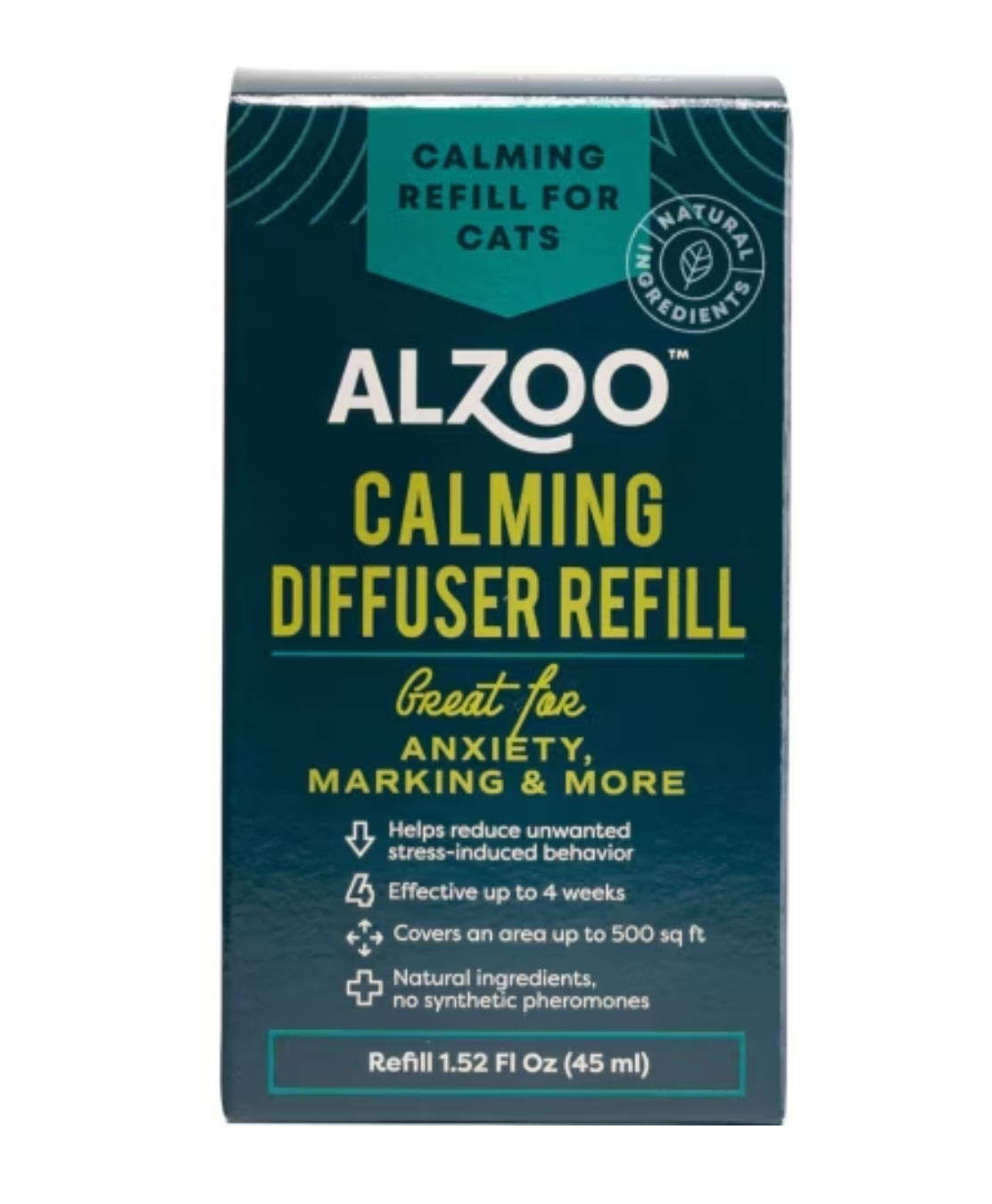 Alzoo Plant Based Calming Diffuser for Cats Refill