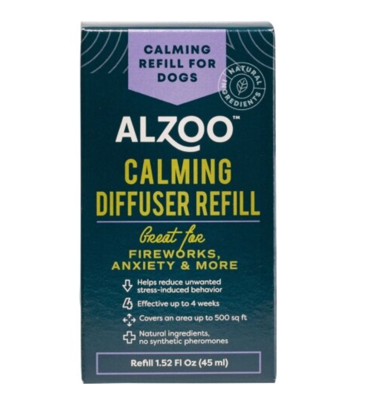 Alzoo Plant Based Calming Diffuser for Dogs Refill