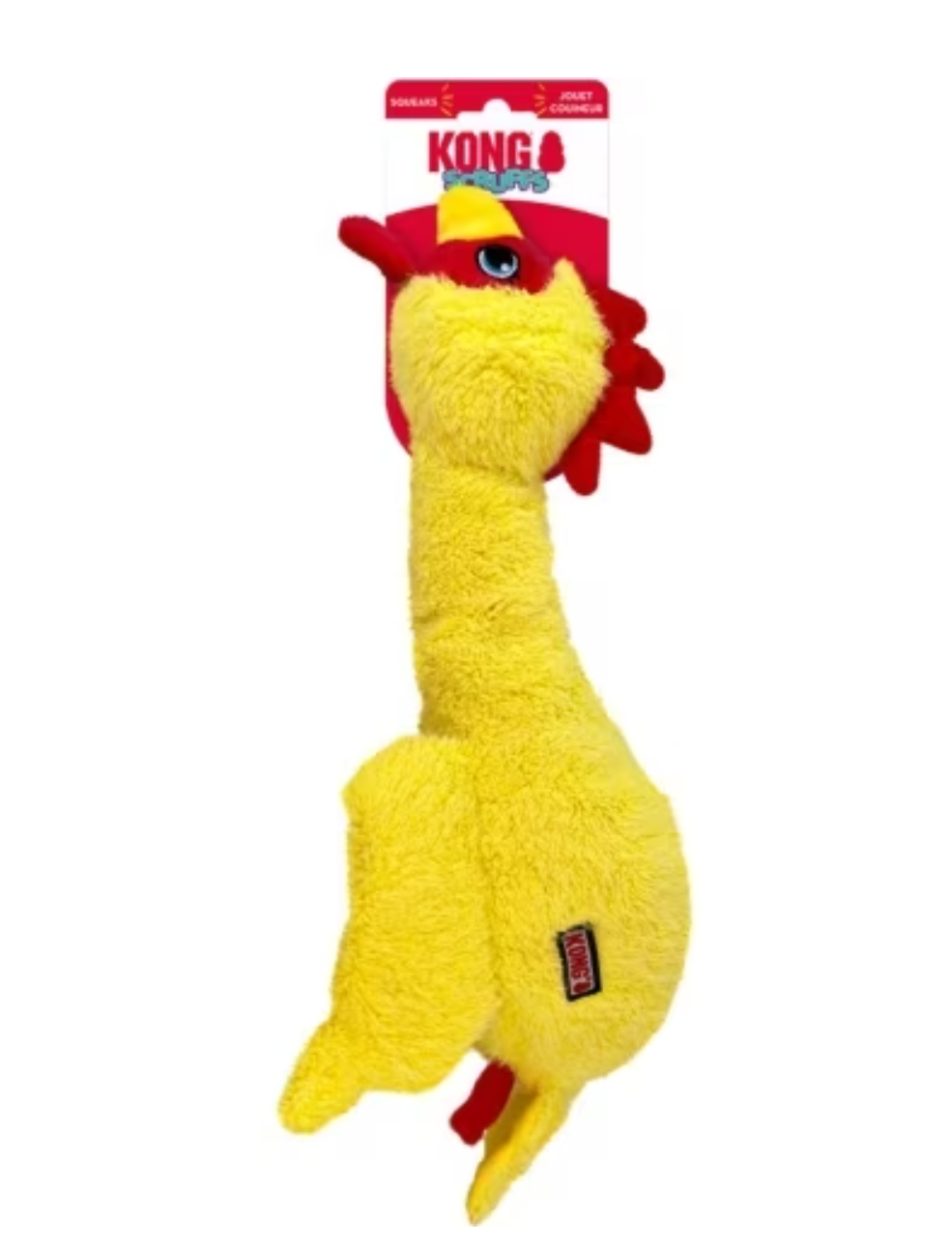 Kong Scruffs Dog Toy - Chicken