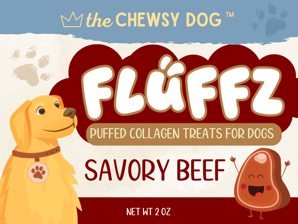 The Chewsy Dog Fluffz - Savory Beef