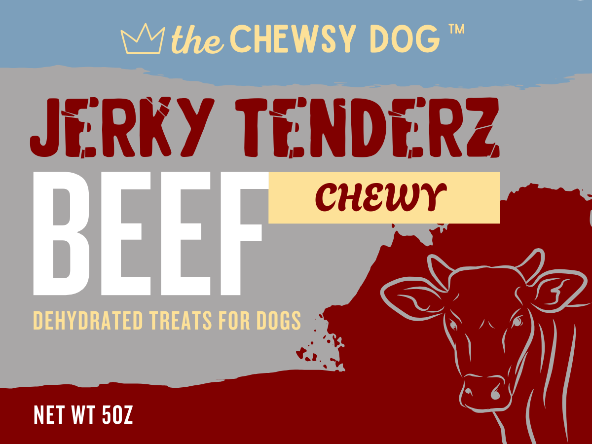 The Chewsy Dog Chewy Jerky Tenderz - Beef