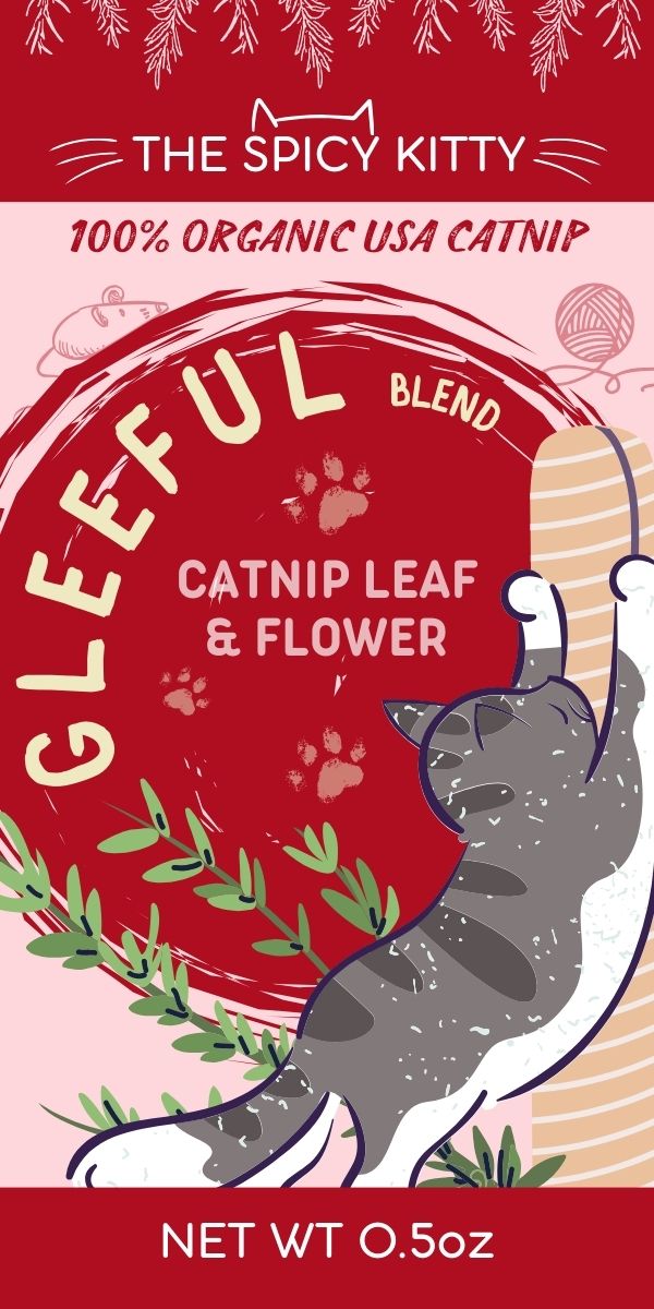 The Spicy Kitty Catnip - Gleeful Blend