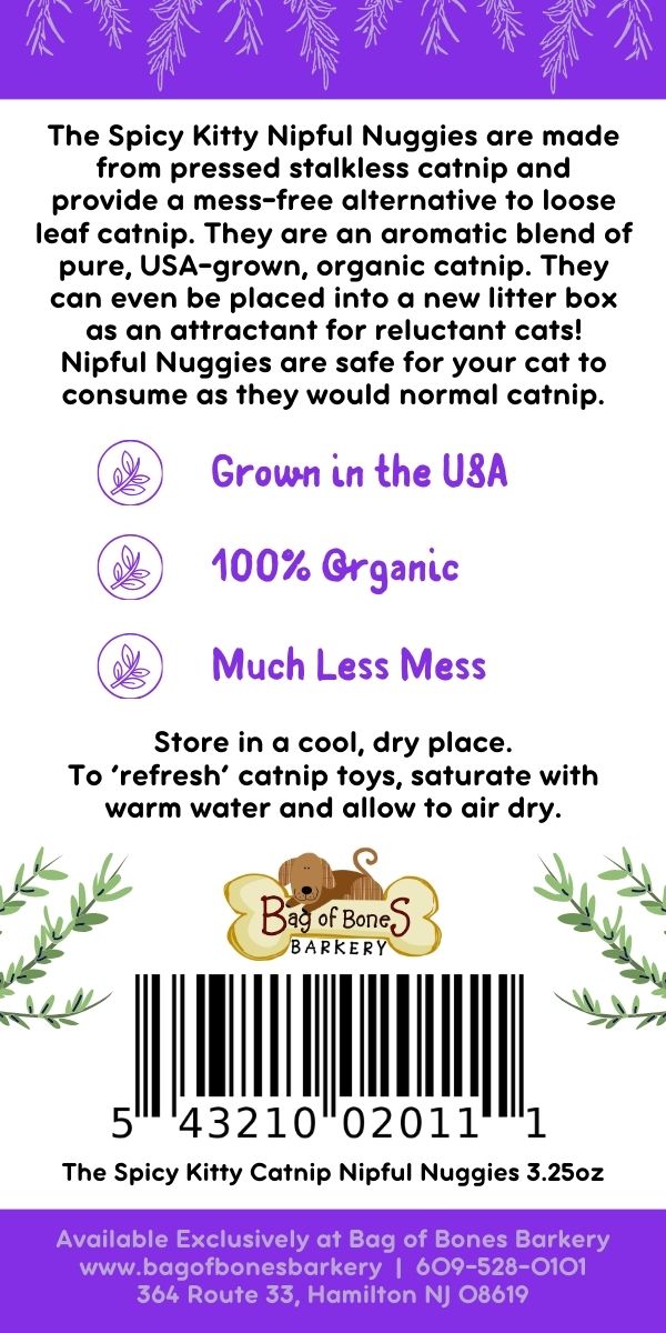 The Spicy Kitty Catnip - Nipful Nuggies