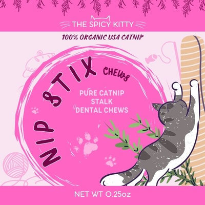 The Spicy Kitty Catnip - Nip Stix