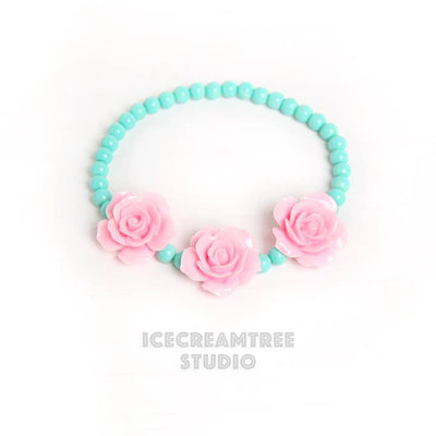 Icecreamtree Studio - Barbie Inspired Flower Necklace - Pet Collar Necklace