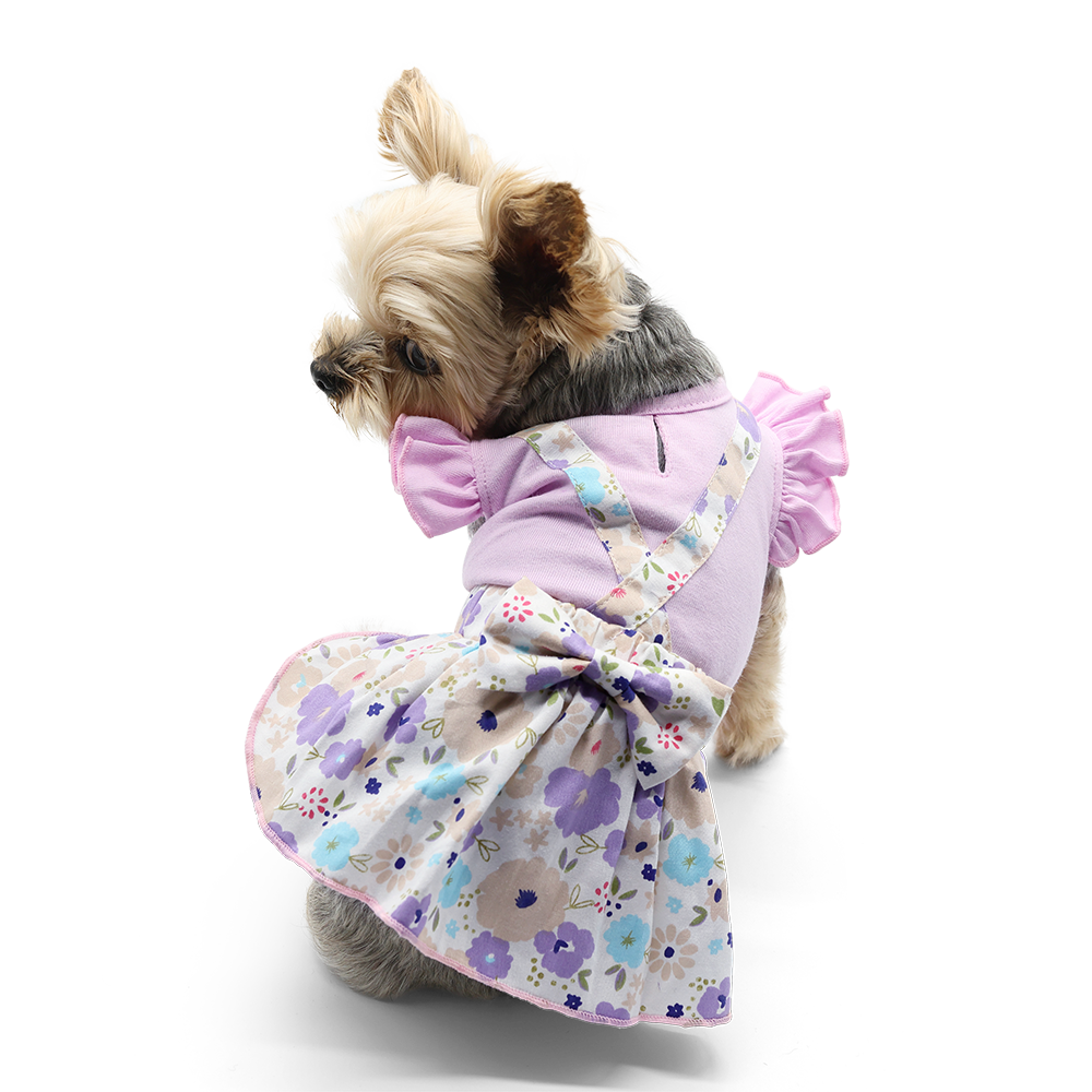 Dogo Pet - Lilac Cross Back Dress