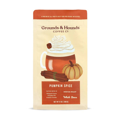 Grounds & Hounds Coffee Co. - Seasonal Flavor: Pumpkin Spice